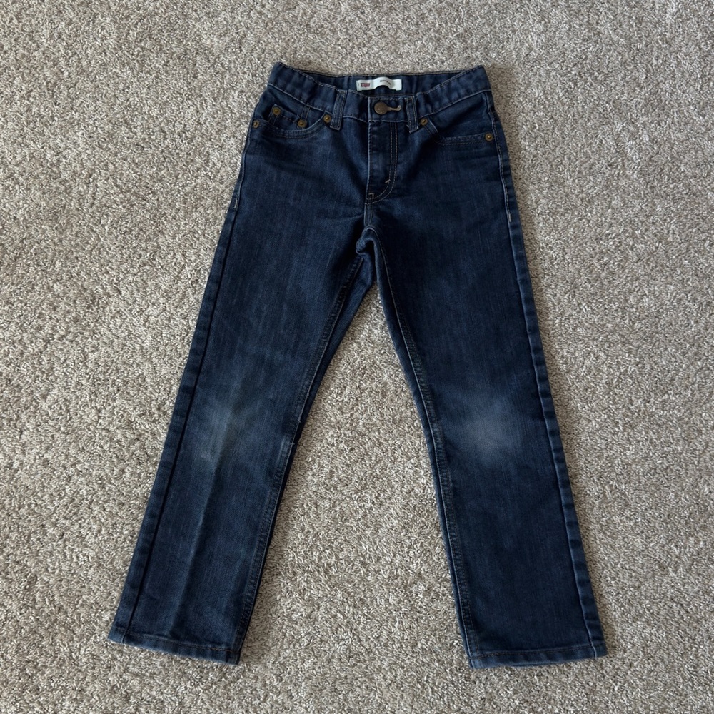 Boys Levi’s 511 slim blue denim jeans size 7